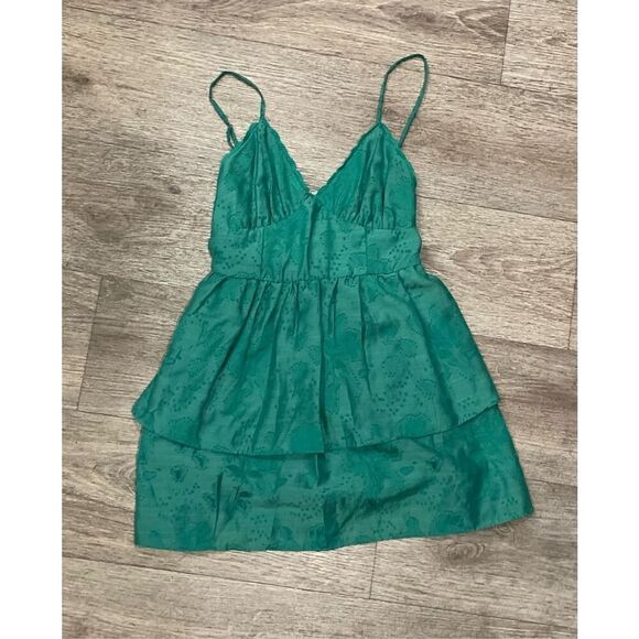 Wild Fable Small Green Short Cocktail Dress New - Picture 1 of 6